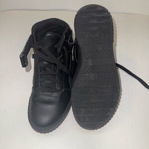 Puma Black High-Top Sneakers